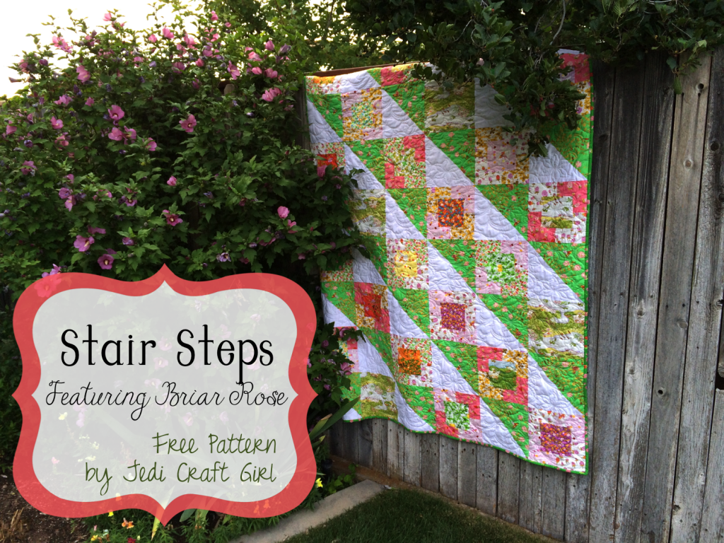stair steps quilt pattern briar rose