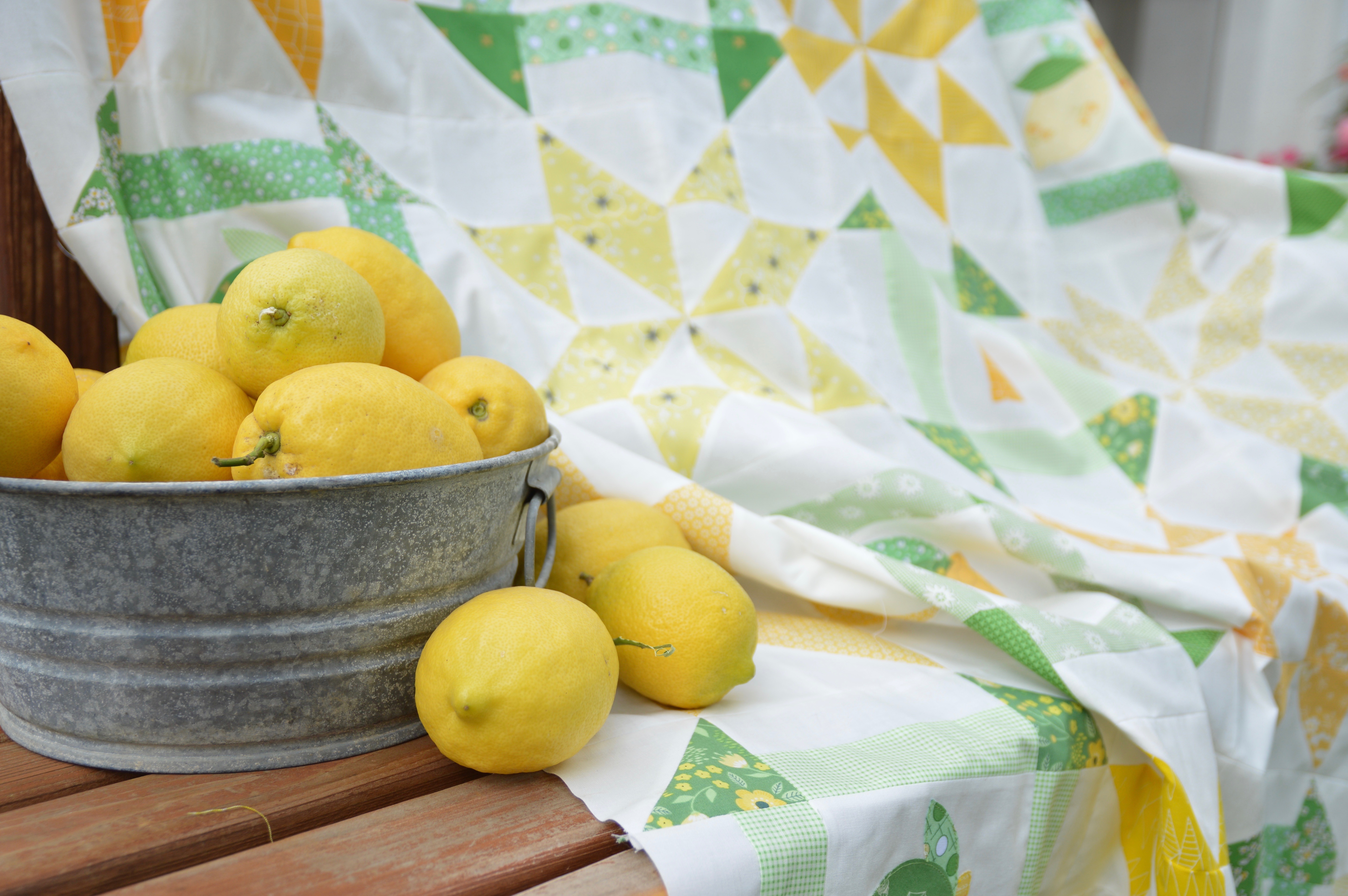 Lemon Fresh Quilt Pattern