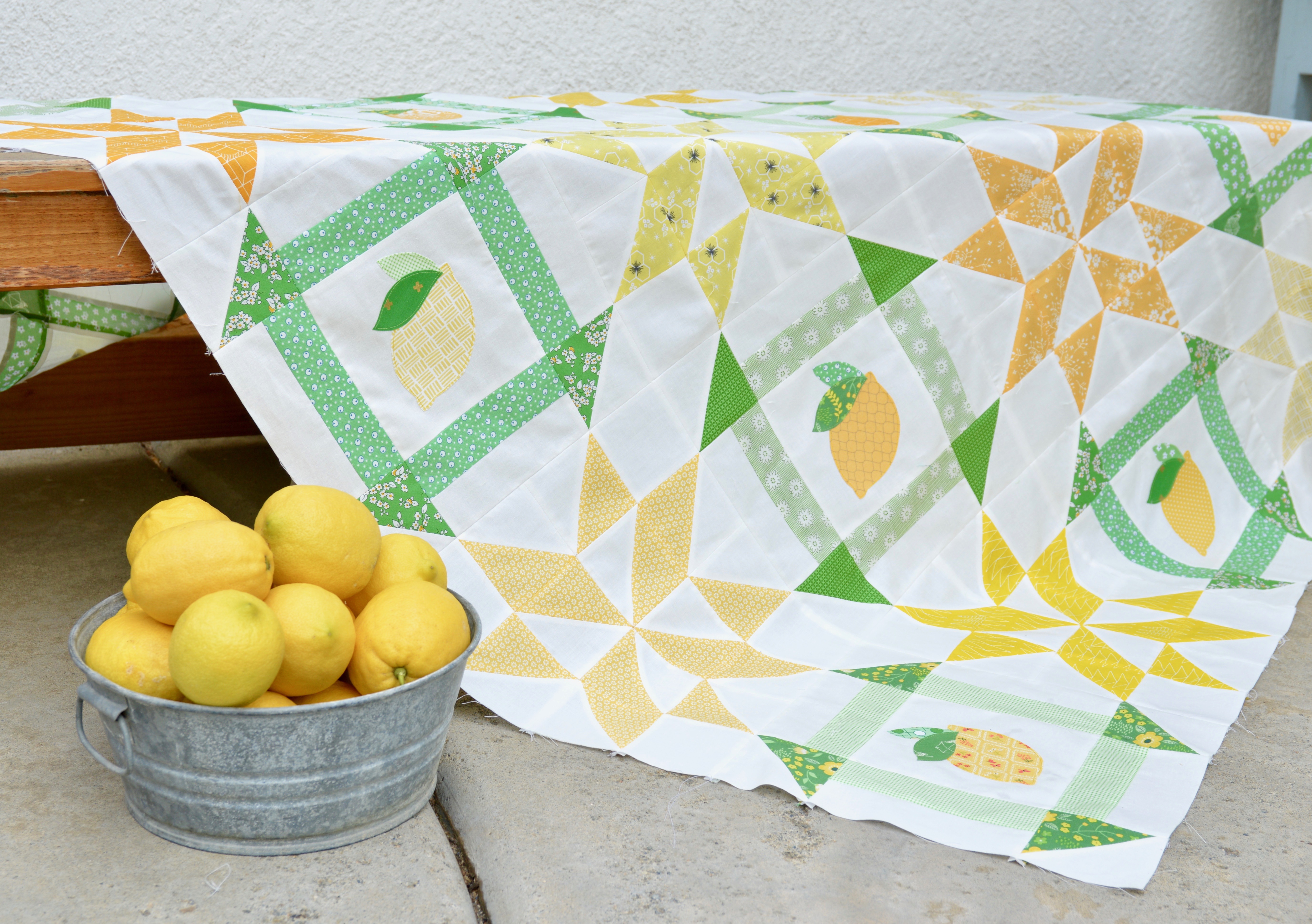 Lemon Fresh Quilt Pattern