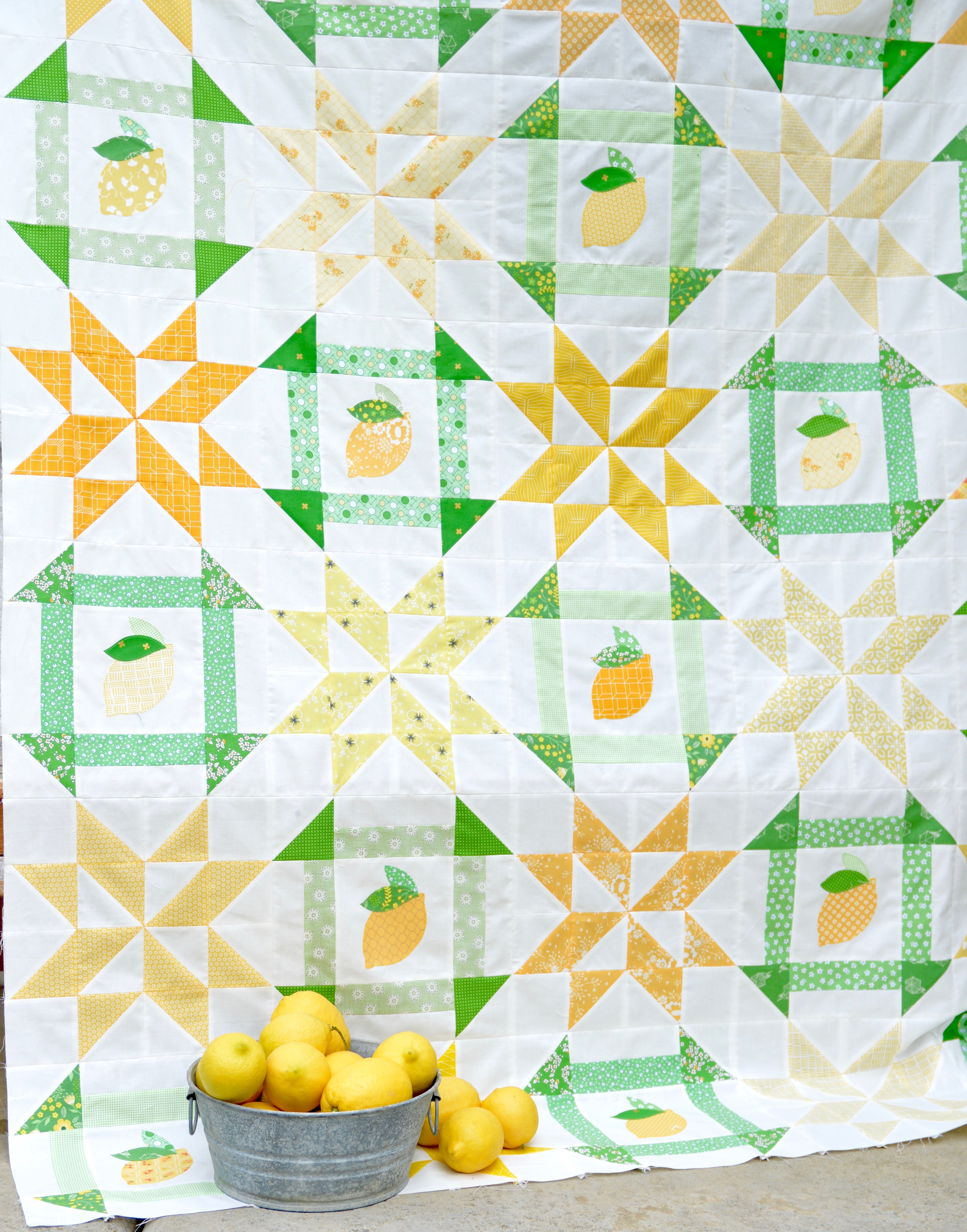 Lemon Squares Quilt Pattern — Fresh Lemons Quilts