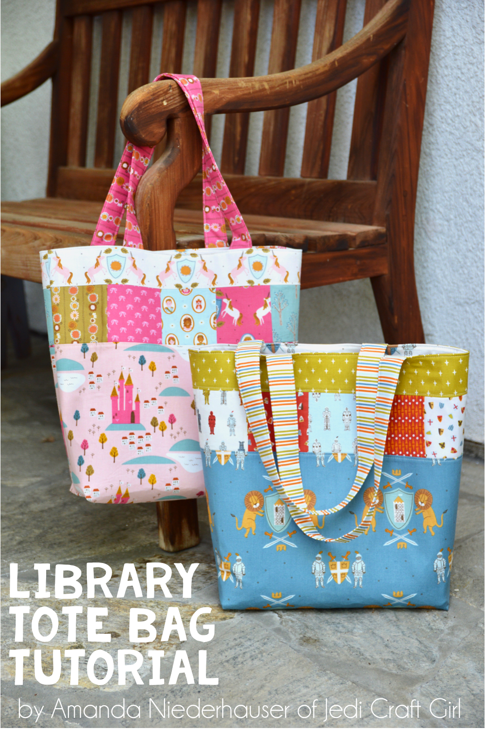 Sewing Tote Bag Straps From Fabric