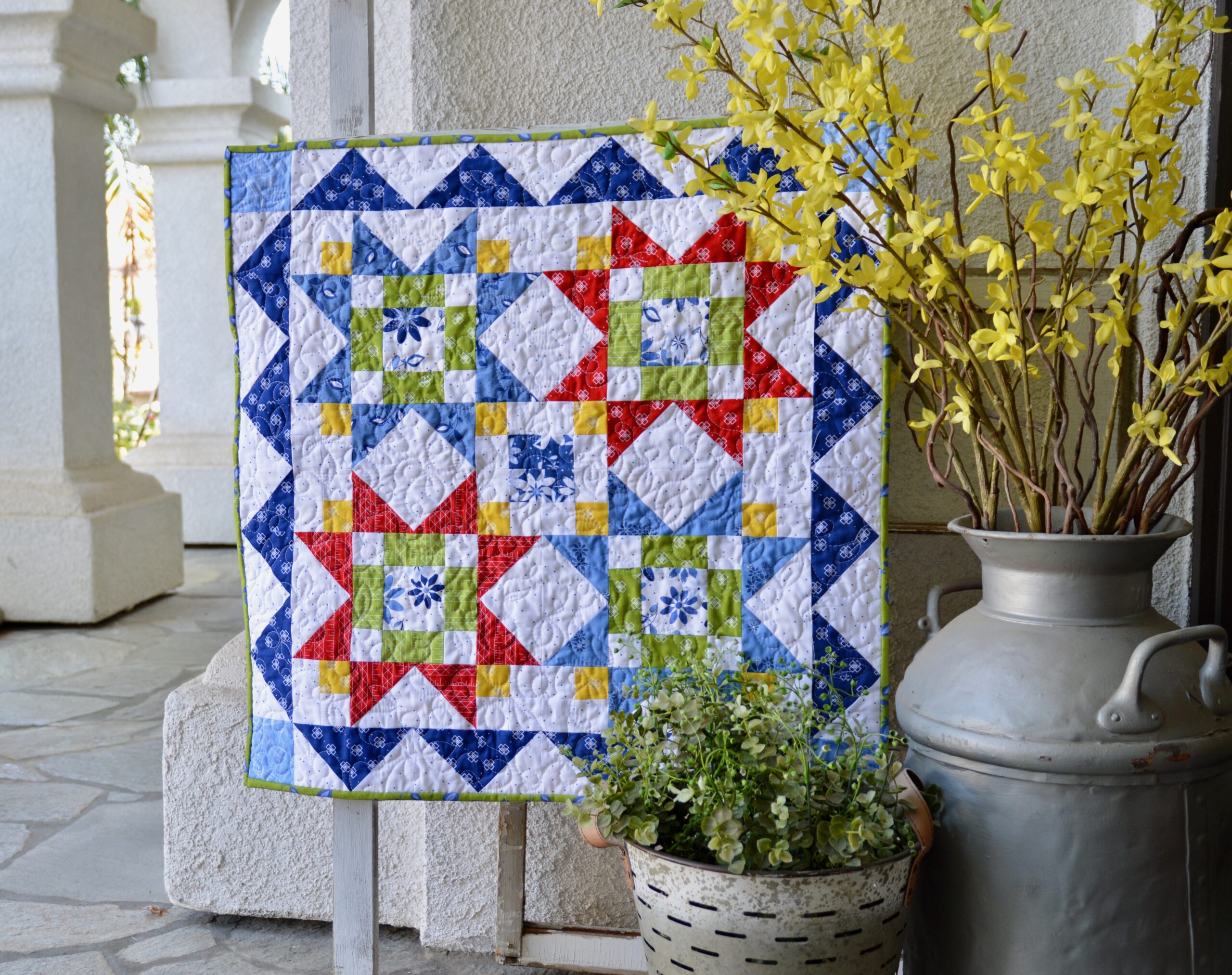 How to QUILT AS YOU GO Mix and Match Quilt by June Tailor