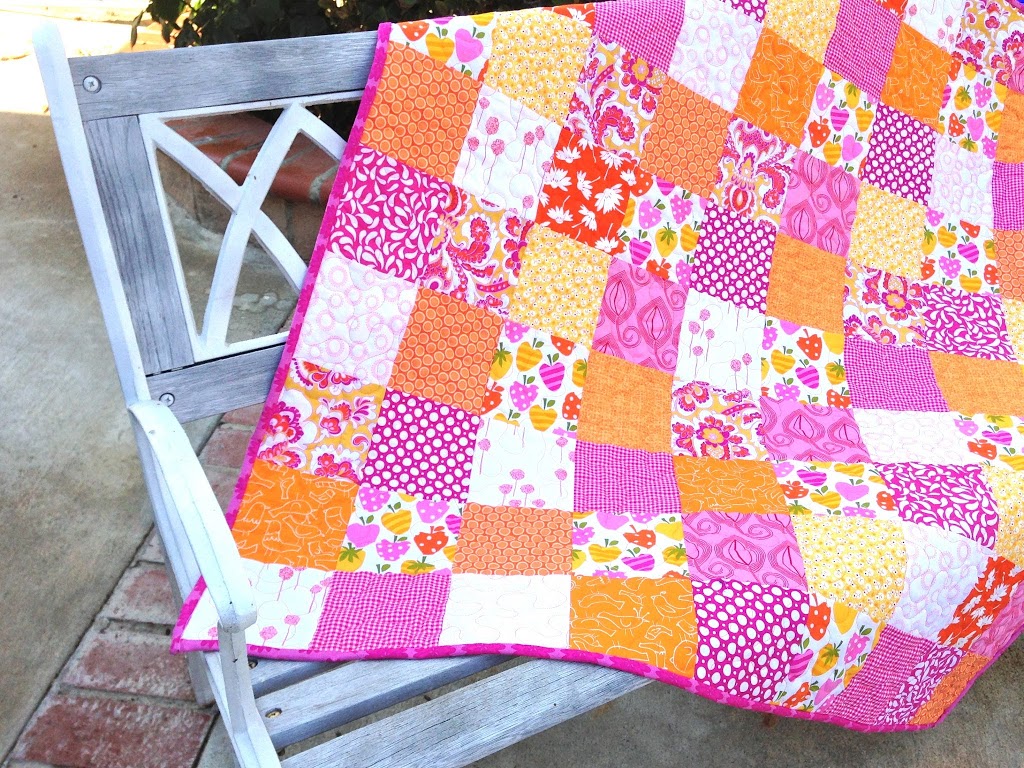 5 Square Baby Quilt