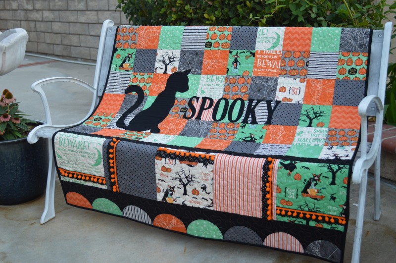 “Spooky” Quilt For Riley Blake Designs