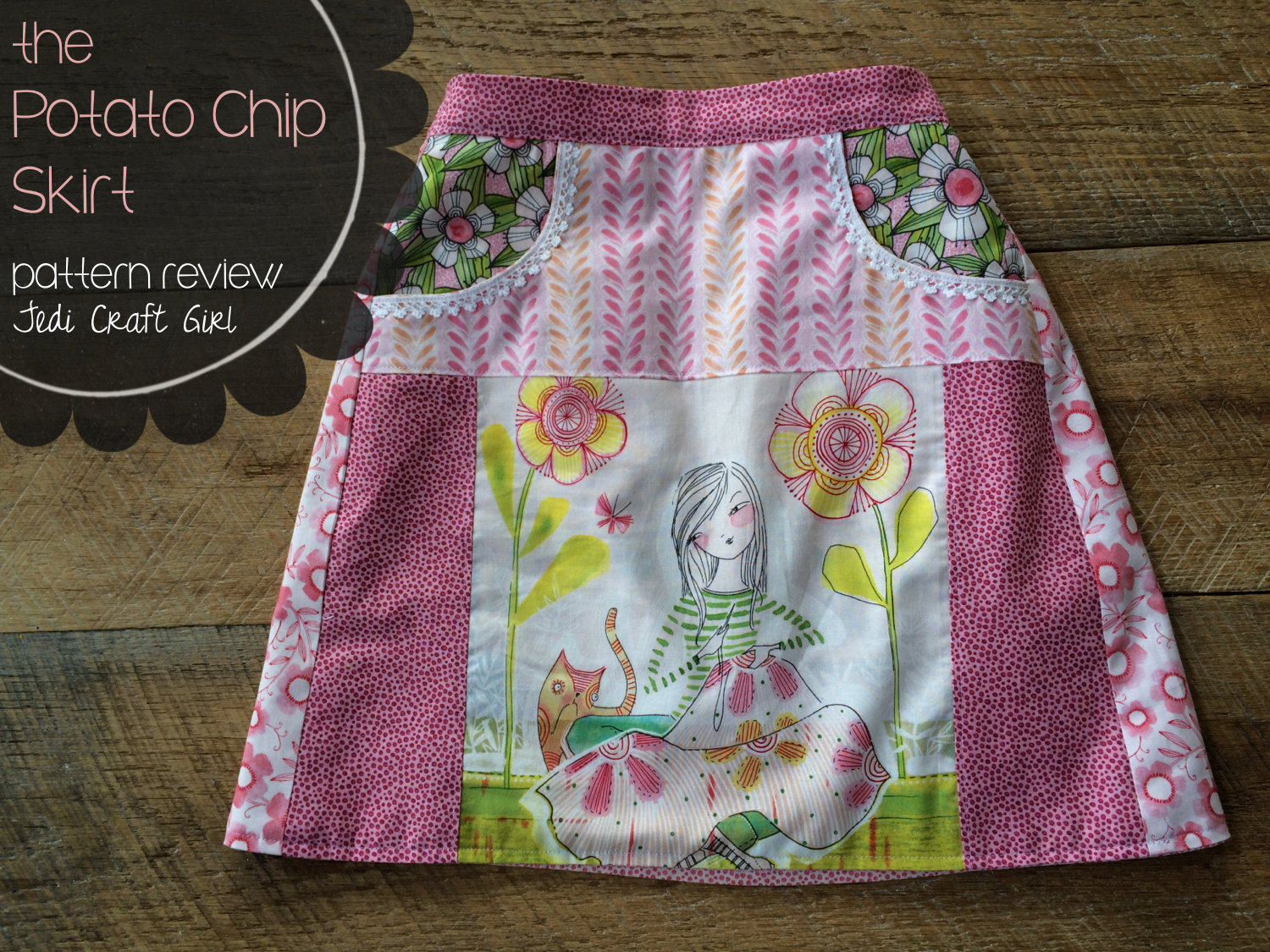 {Pattern Review} The Potato Chip Skirt by The Tie Dye Diva
