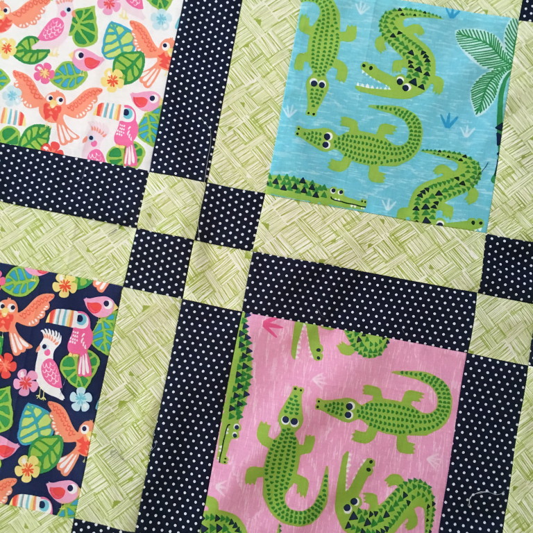 Later Alligator {Free Quilt Pattern}