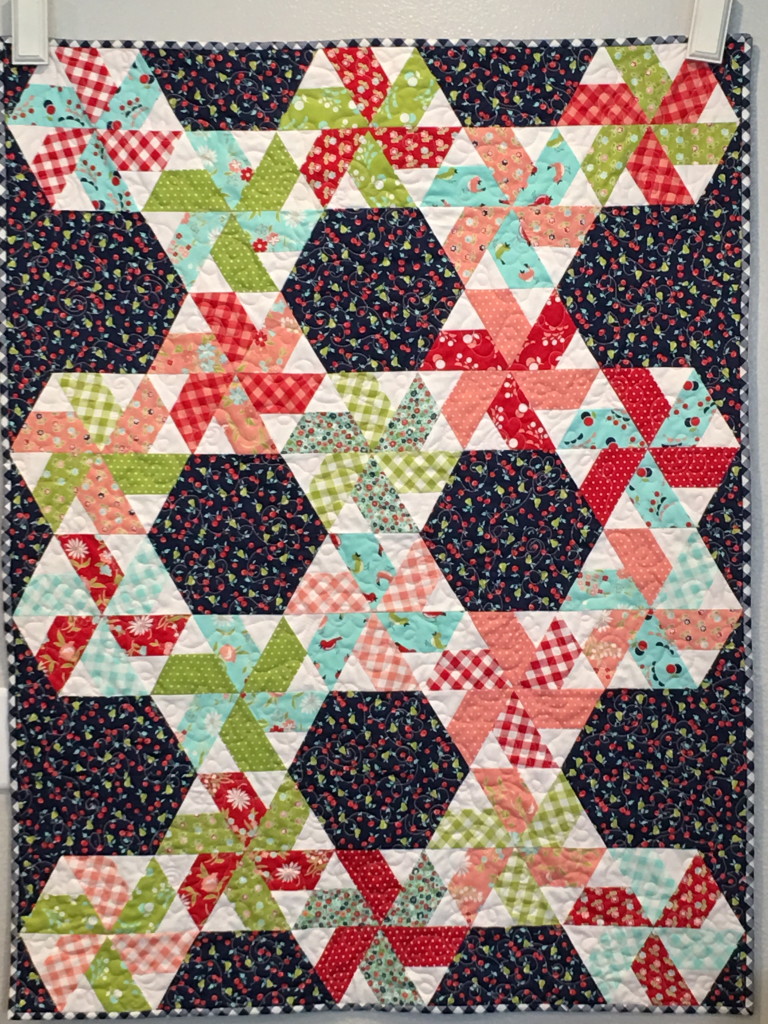 Little Ruby Quilt Along – Finished Quilt