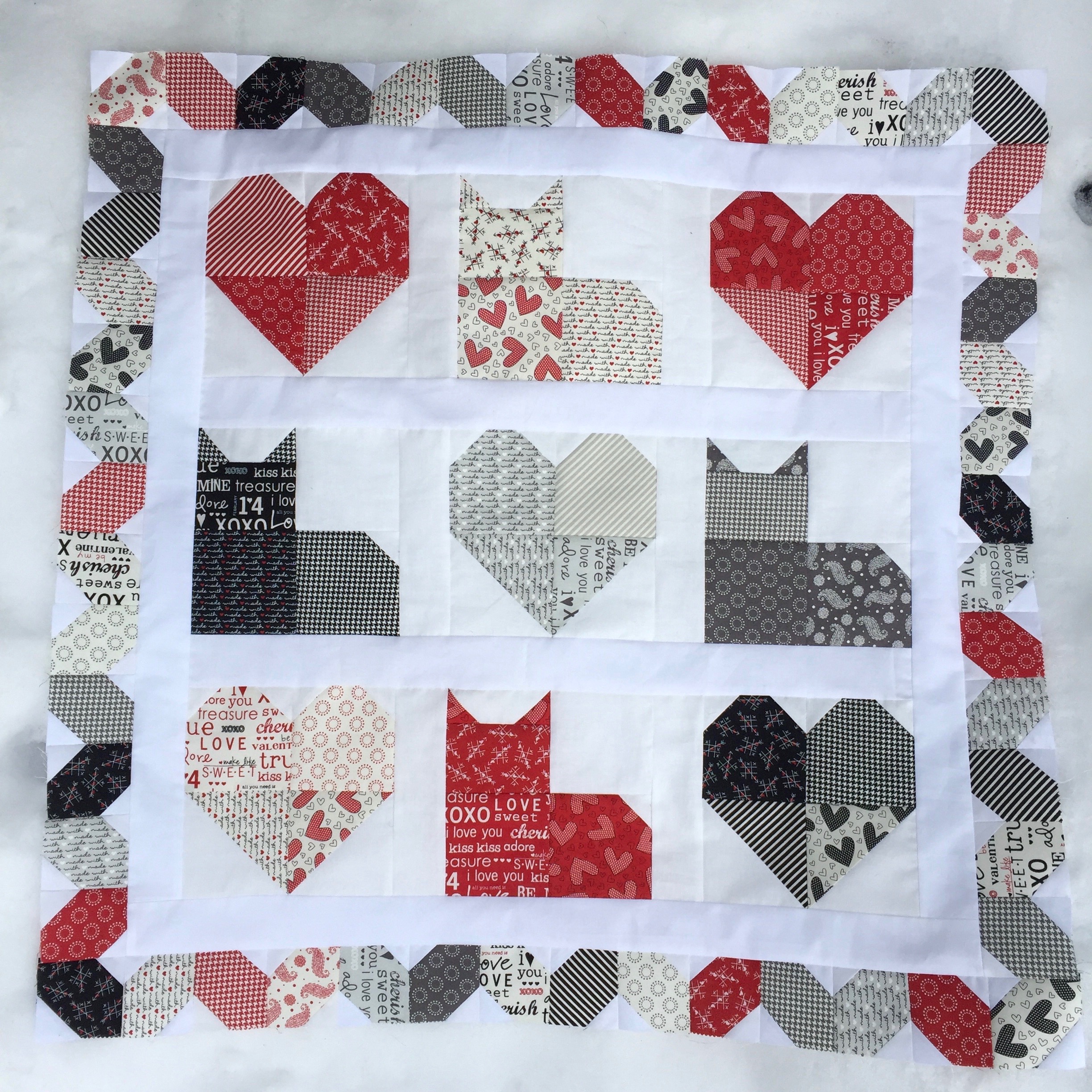 Kitty Love Quilt Pattern Is Here 