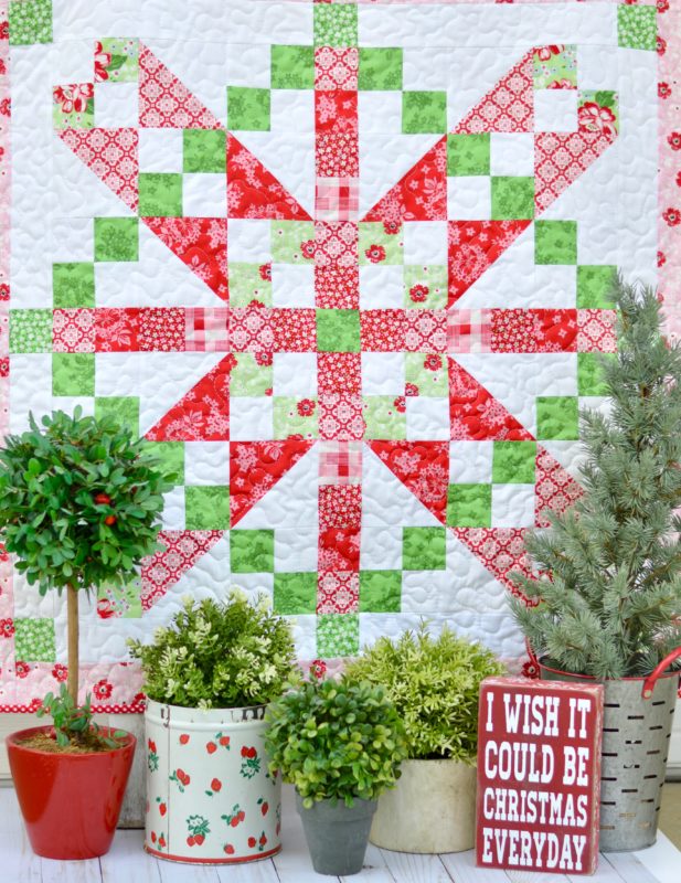 Vintage December Quilt Pattern