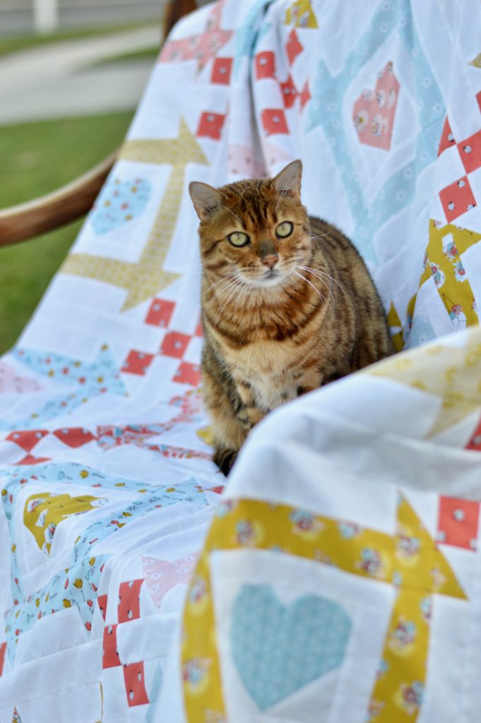 All You Need is Love {and a cat} Quilt Pattern